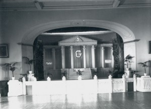 Grange Hall interior