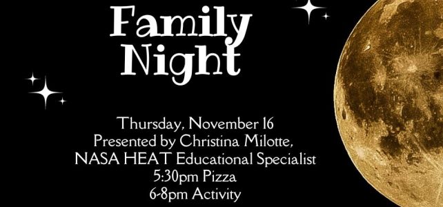 Future Lunar Outpost Family Night