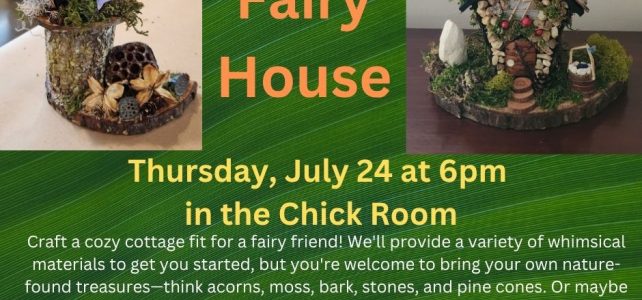 Build a Fairy House Build a Fairy House