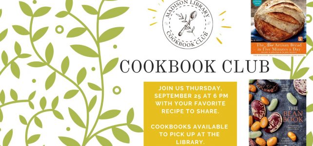 Join us for Cookbook Club!